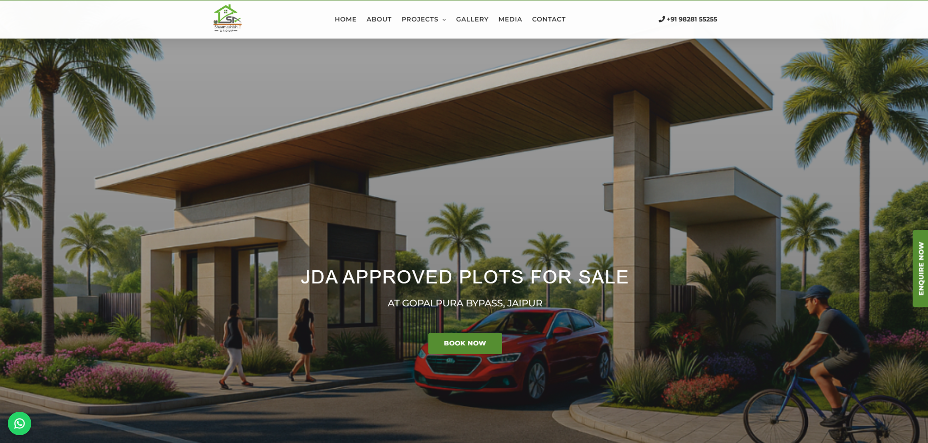 Shyamashish Corporate Website Mockup
